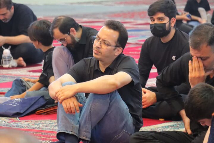 تصاویر/ عزاداری و اقامه نماز ظهر عاشورا در اسلامشهر