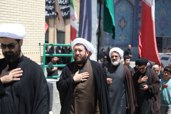 تصاویر/ دسته عزاداری هیئت فاطمیون ارومیه در عاشورای حسینی