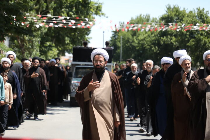 تصاویر/ دسته عزاداری هیئت فاطمیون ارومیه در عاشورای حسینی