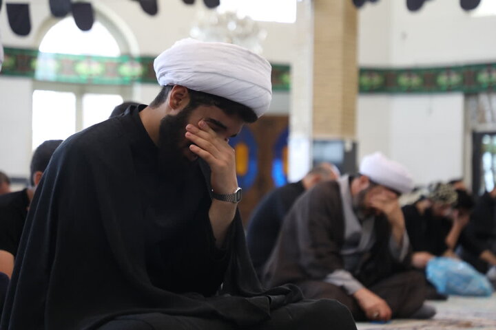 تصاویر/ عزاداری عاشورای حسینی در مسجد اعظم ارومیه