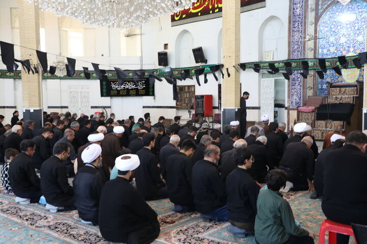 تصاویر/ عزاداری عاشورای حسینی در مسجد اعظم ارومیه