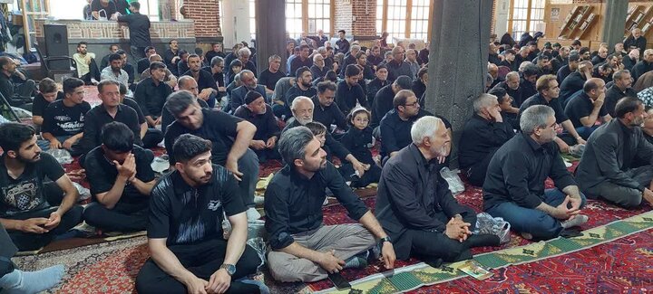 تصاویر/ مراسم سوگواری عاشورای حسینی در مساجد شهرستان خوی