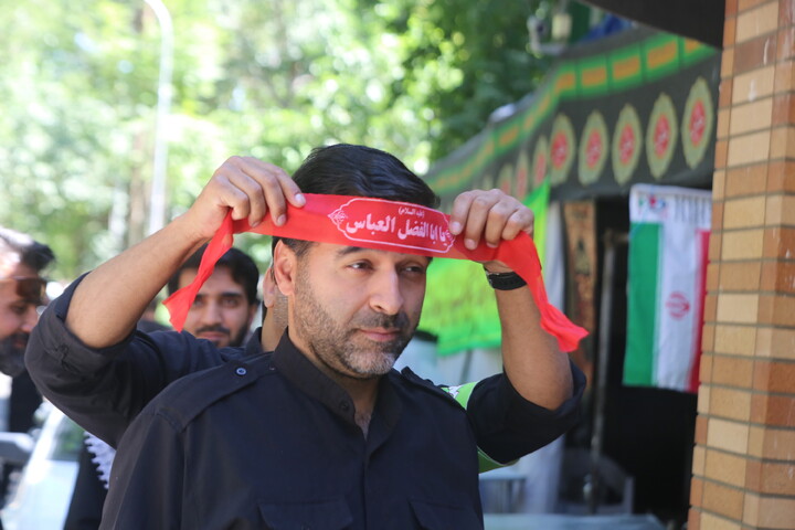 تصاویر / قافله عزا و حماسه رزمندگان اسلام اصفهان در روز عاشورای حسینی