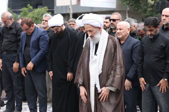 تصاویر/ نماز ظهر عاشورا به امامت نماینده ولی فقیه در استان مازندران