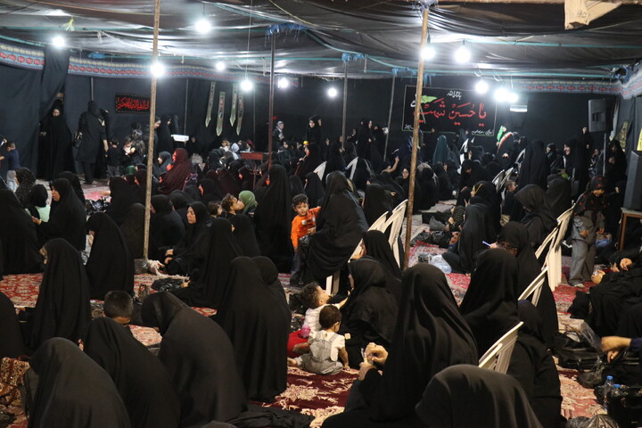 تصاویر/ مراسم عزاداری ماه محرم هیئت مکتب الصادق مدرسه علمیه محمودیه-2