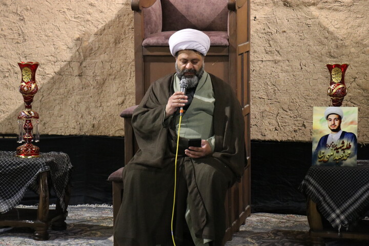 تصاویر/ مراسم عزاداری ماه محرم هیئت مکتب الصادق مدرسه علمیه محمودیه-2