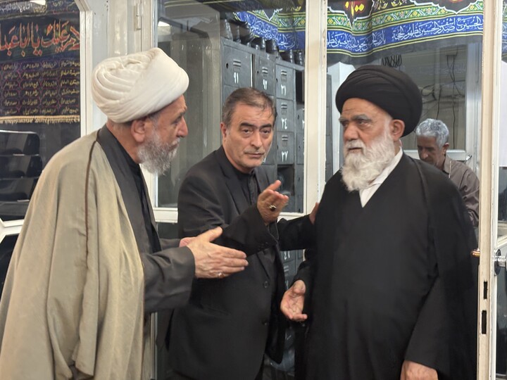 تصاویر / مراسم عزاداری سالار شهیدان در بیت مرحوم آیت الله العظمی فاضل لنکرانی