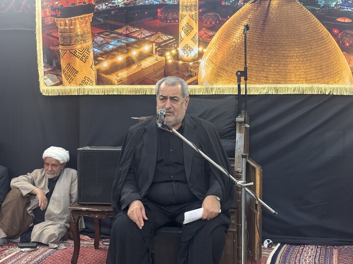 تصاویر / مراسم عزاداری سالار شهیدان در بیت مرحوم آیت الله العظمی فاضل لنکرانی