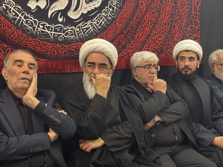 تصاویر / مراسم عزاداری سالار شهیدان در بیت مرحوم آیت الله العظمی فاضل لنکرانی