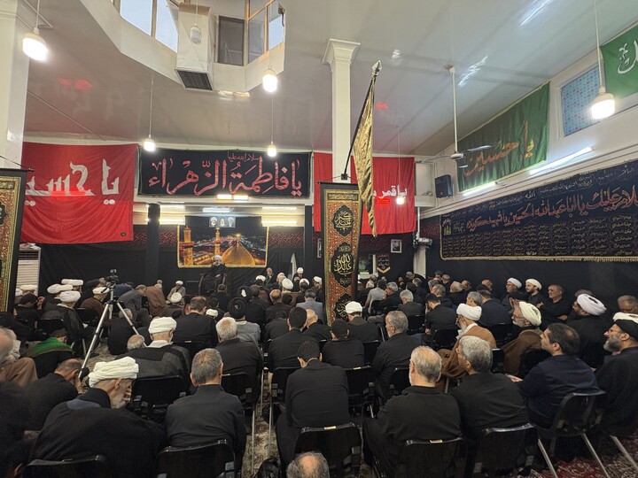تصاویر / مراسم عزاداری سالار شهیدان در بیت مرحوم آیت الله العظمی فاضل لنکرانی
