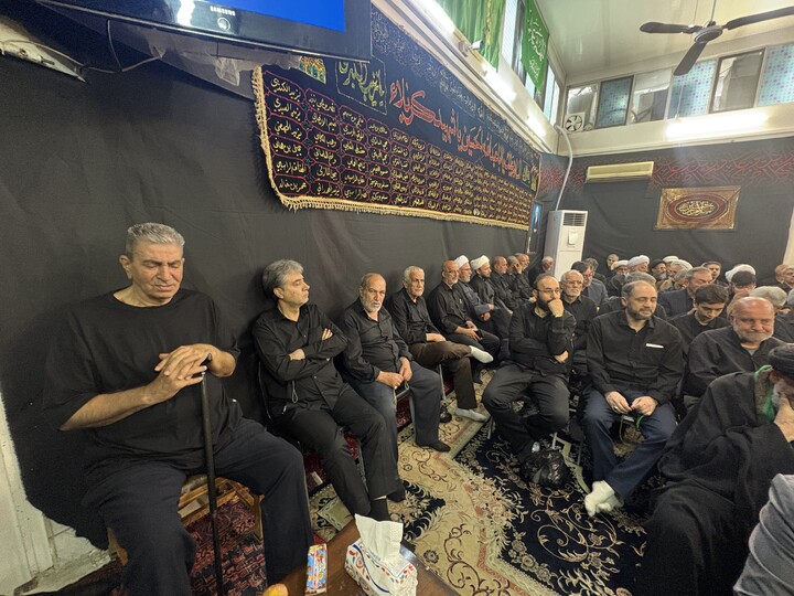 تصاویر / مراسم عزاداری سالار شهیدان در بیت مرحوم آیت الله العظمی فاضل لنکرانی