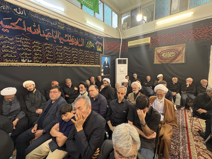 تصاویر / مراسم عزاداری سالار شهیدان در بیت مرحوم آیت الله العظمی فاضل لنکرانی