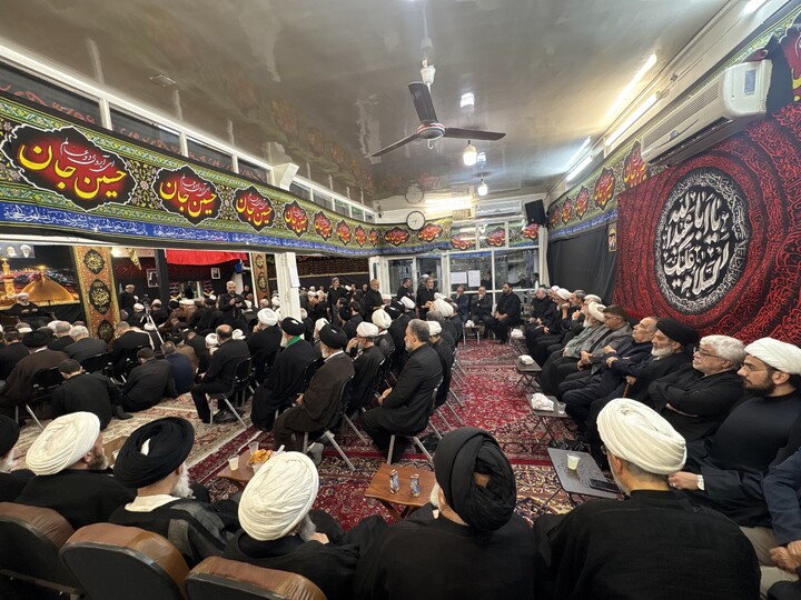 تصاویر / مراسم عزاداری سالار شهیدان در بیت مرحوم آیت الله العظمی فاضل لنکرانی