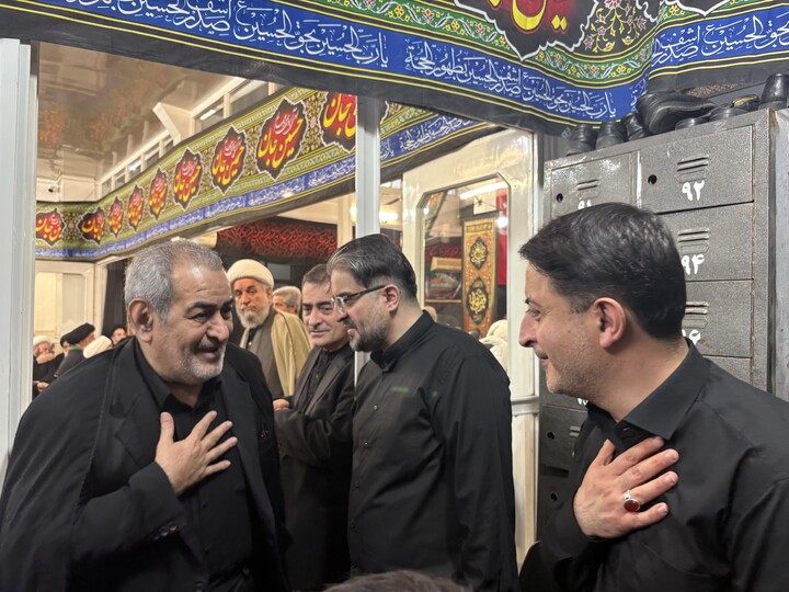 تصاویر / مراسم عزاداری سالار شهیدان در بیت مرحوم آیت الله العظمی فاضل لنکرانی