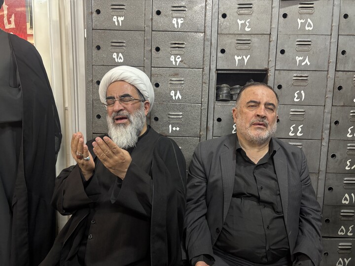 تصاویر / مراسم عزاداری سالار شهیدان در بیت مرحوم آیت الله العظمی فاضل لنکرانی