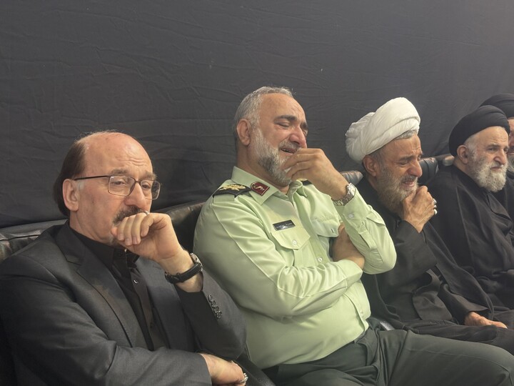 تصاویر / مراسم عزاداری روز عاشورا در بیت آیت الله العظمی سبحانی