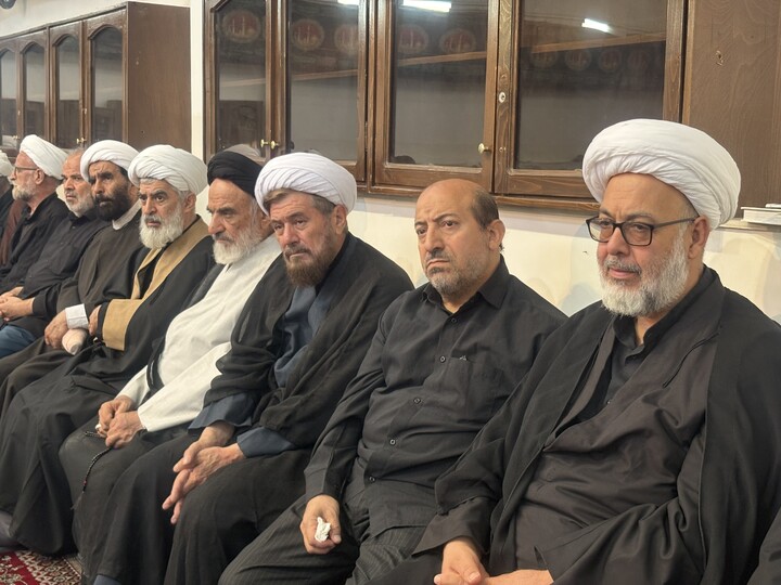 تصاویر / مراسم عزاداری روز عاشورا در بیت آیت الله العظمی سبحانی