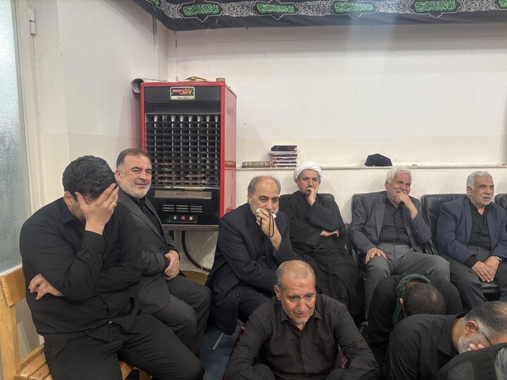 تصاویر / مراسم عزاداری روز عاشورا در بیت آیت الله العظمی سبحانی