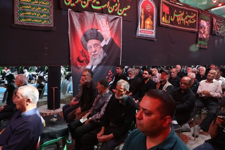 تصاویر/ مراسم عزاداری روز عاشورای حسینی در «تکیه ناسار سمنان»