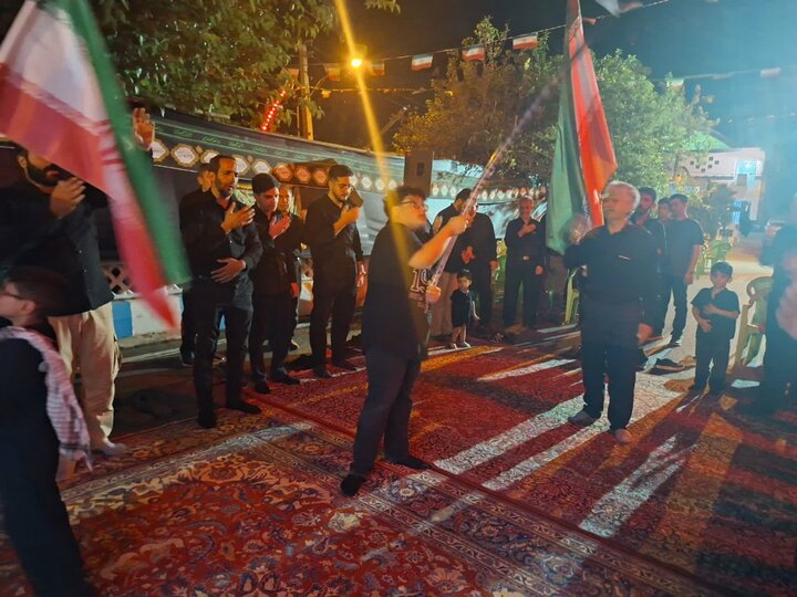 تصاویر/ اجتماع مردمی «شب‌های اقتدار حسینی» محبان حضرت اباعبدالله(ع)  شهر کهن آباد و روستای تاریخی ده نمک