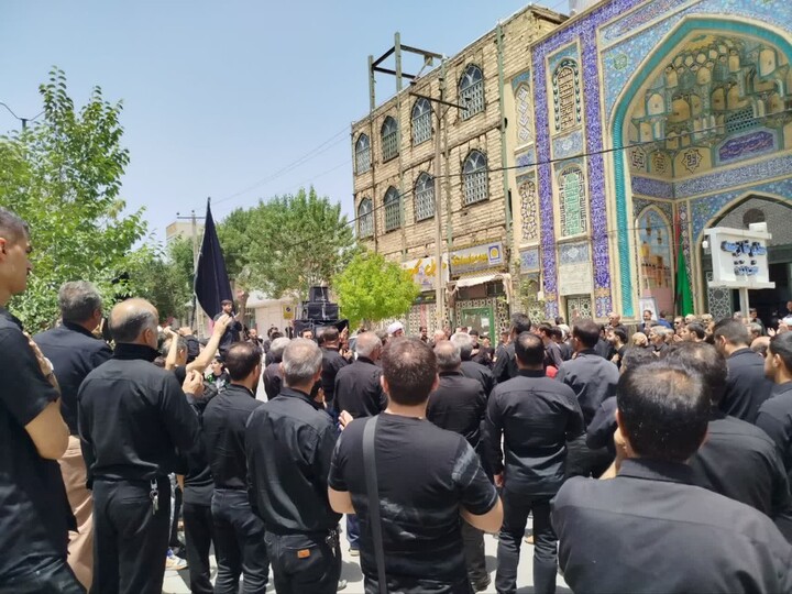 تصاویر / مراسم عزاداری عاشورای حسینی در رزن