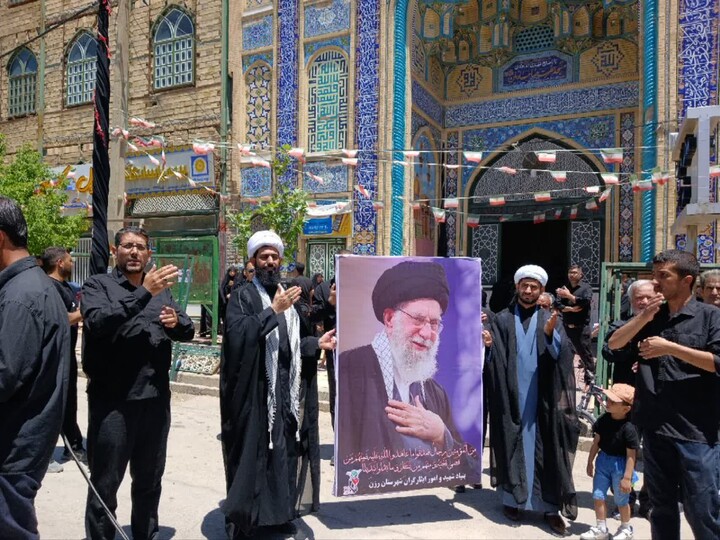 تصاویر / مراسم عزاداری عاشورای حسینی در رزن