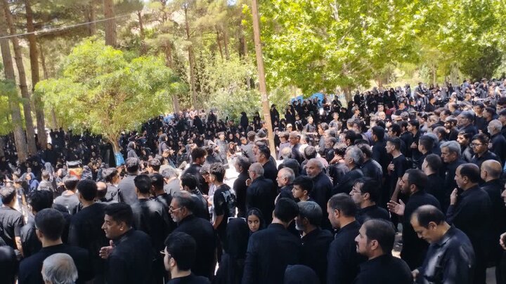 تصاویر/ عزاداری روز عاشورا در کوهبنان