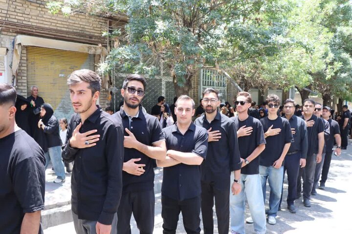 تصاویر/ عزاداری روز عاشور در شهرستان تکاب