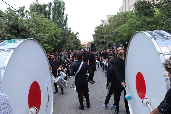 تصاویر/ عزاداری روز عاشور در شهرستان تکاب