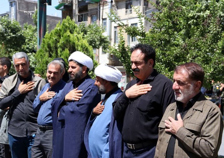 تصاویر/مراسم عاشورای حسینی در  کامیاران