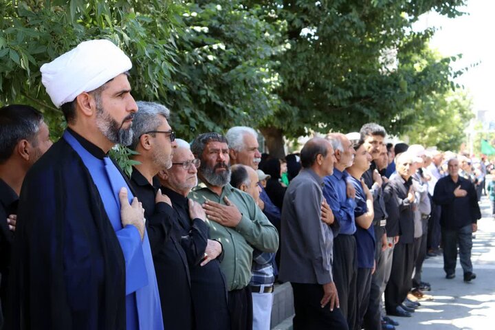 تصاویر/مراسم عاشورای حسینی در  کامیاران