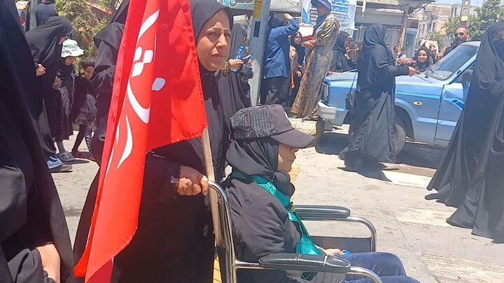 تصاویر/مراسم عاشورای حسینی در  کامیاران
