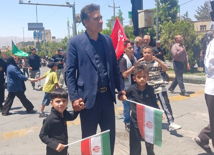 تصاویر/مراسم عاشورای حسینی در  کامیاران