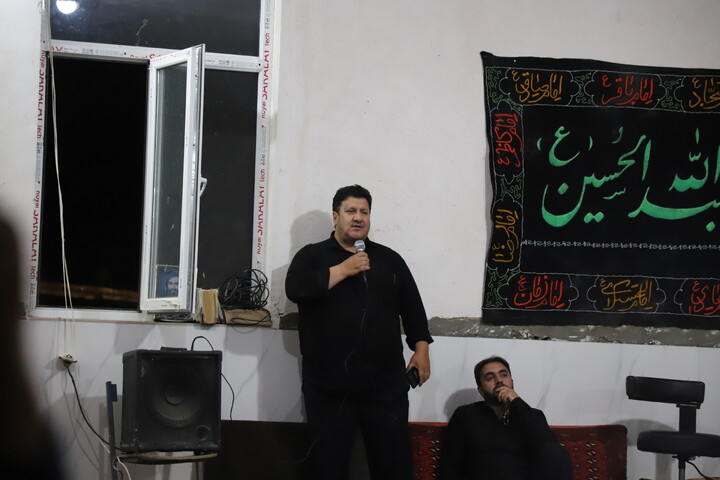 تصاویر/مراسم عزاداری سرور و سالار شهیدان در روستای چالی بلاغ