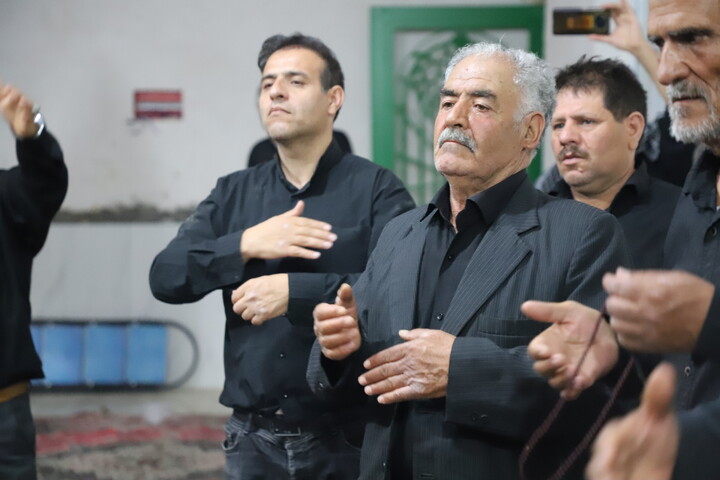 تصاویر/مراسم عزاداری سرور و سالار شهیدان در روستای چالی بلاغ