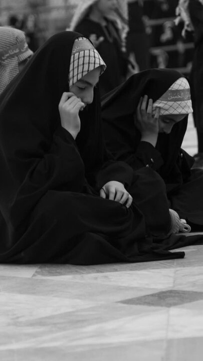 سوگواره هیئت سادات بنی الزهرا (اتباع)و العطش(سقایی) در حرم مطهرهلال بن علی (ع)
