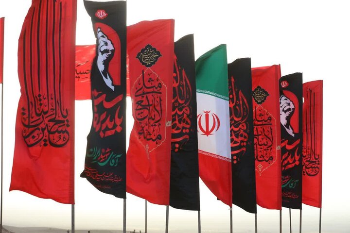 تصاویر/ آیین «عزاداری در صحرا» در کویر خوریان سمنان