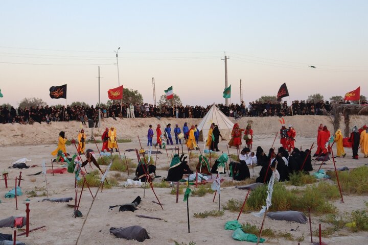 تصاویر/ تعزیه خوانی در شهر بنک