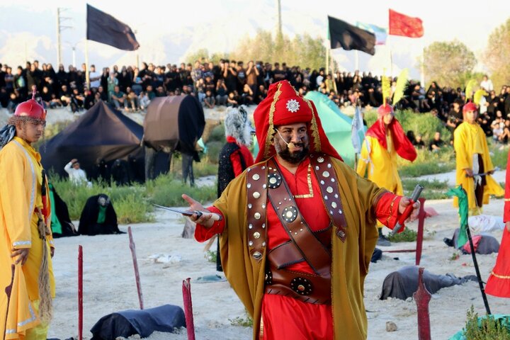 تصاویر/ تعزیه خوانی در شهر بنک