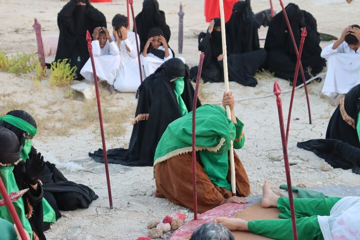 تصاویر/ تعزیه خوانی در شهر بنک