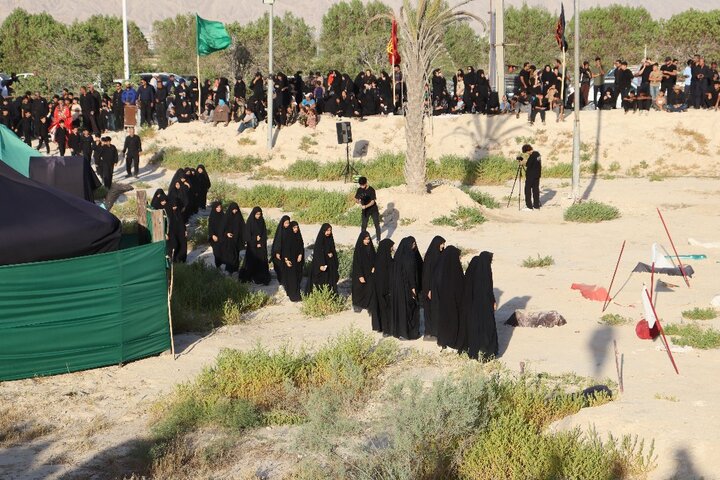 تصاویر/ تعزیه خوانی در شهر بنک