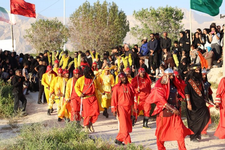 تصاویر/ تعزیه خوانی در شهر بنک