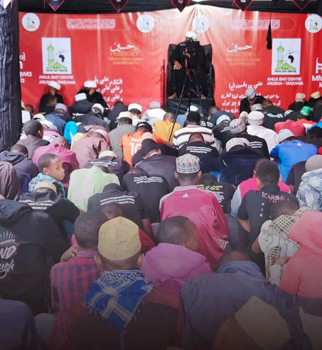 ادامه برگزاری مجالس سوگواری امام حسین (ع) در شهر آروشا، تانزانیا