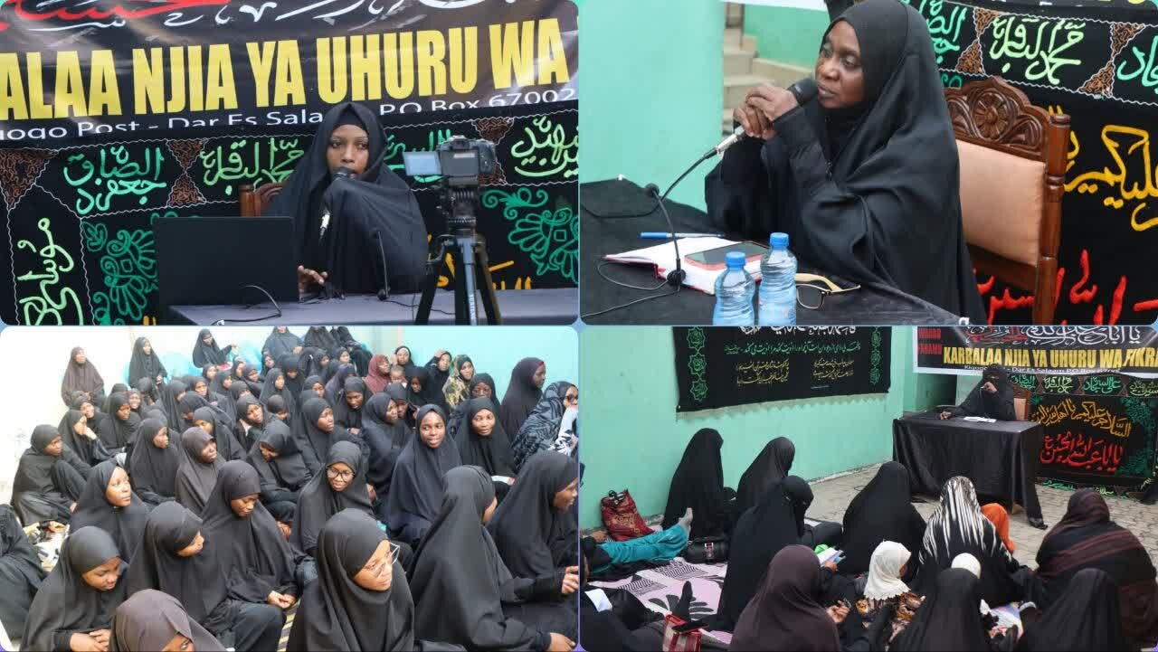 Majlisi za Maombolezo ya Imam Hussein (as) za Kinamama Zaendelea Nchini Tanzania + Picha