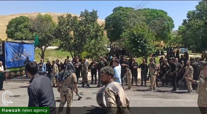 فیلم | مراسم عزاداری ظهر عاشورا در رومشکان