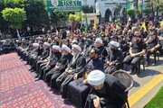 Des dizaines de milliers de fidèles commémorent l’Achoura aux côtés du mausolée du martyr Seyyed Hassan Nasrallah