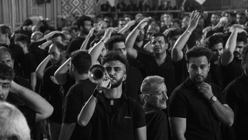 تصاویر/ مراسم عزاداری شام غریبان در آران و بیدگل