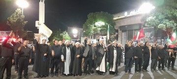 فیلم | تداوم اجتماع خون‌خواهی امام شهید در اسکو