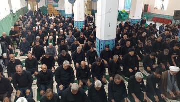 تصاویر/ نماز عبادی سیاسی بخش کویرات