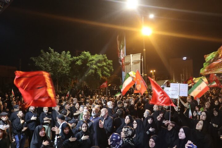تصاویر/ تداوم اجتماع خون‌خواهی امام شهید در قرچک